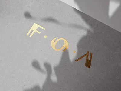 F. O. A. / clothing brand 👕 brand branding clothing design designer elegant identity logo logodesign logodesigner logotype mark premium type typography