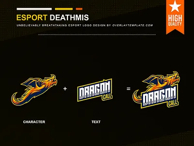 Logo Dragoncall animal branding dragon esport esportlogo illustration logo scary social media summons