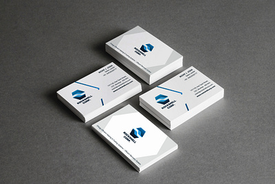 Rockshell - Visiting card brand identity branding business card design logo logodesign