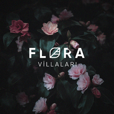 Flora Villas / Logo Design flora flower flower logo logo villa villa logo