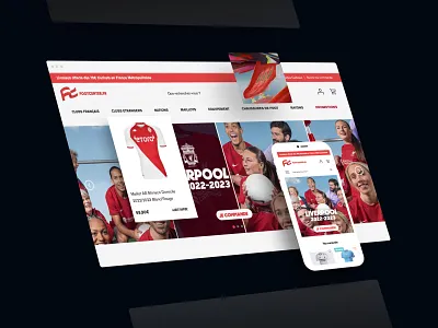 Foot Center Marketing Automation agence design dnd ecommerce foot magento ui website