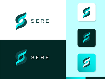 Sere bold branding design gradient identity illustration logo logodesign logodesigner logomark logotype mark modernlogo monogram