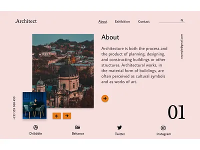 Architectural web design