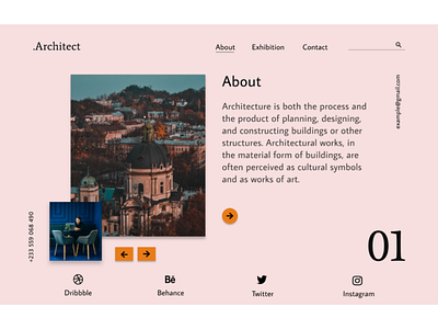 Architectural web design