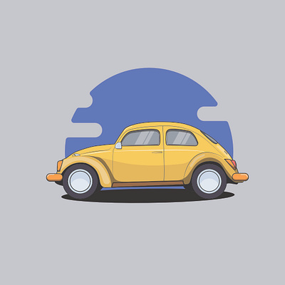 VW illustration flatdesign illustration