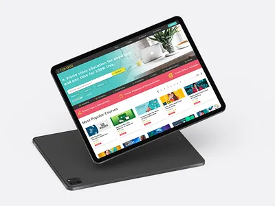 E College Ui/Ux design& Mockup design e commerce website ipod mockup ui ux website