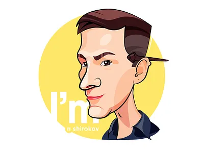 My self-portrait branding caricature cartoon character comics design disney disneyland illustration logo marvel marvelcomics pixar vector