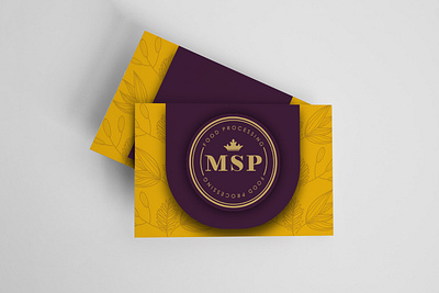 MSP Business Card advertising branding business card design cards graphic design logo design