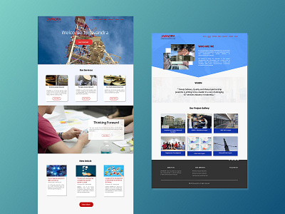 Javandra Desain web design illustration ui uidesign ux website