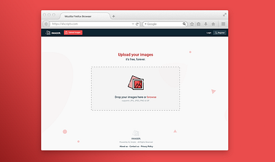 Image Upload - Image Hosting design hosting image image upload ui upload ux
