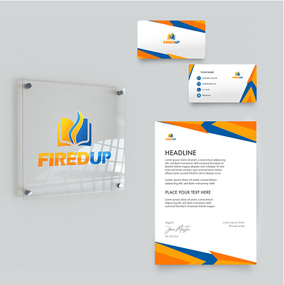 Fired up Logo design adobe photoshop branding design ecommerce logo logo design ui ux