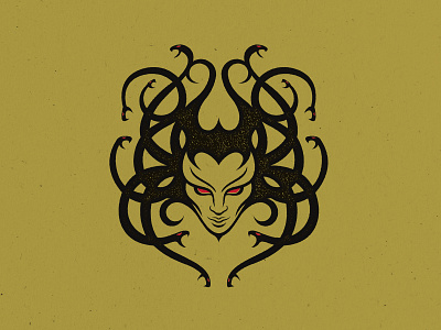 Medusa design illustration medusa