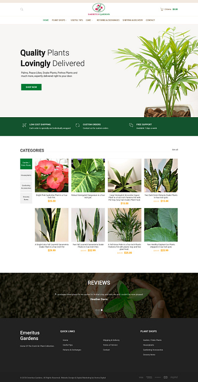 Emeritus Gardens custom website design design ecommerce design responsive design responsive website responsive website design ui website wordpress design wordpress development