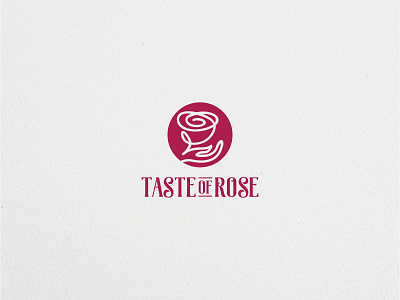 rose logo bakery logo flower logo graphic design hand logo logo logo design one line logo plant logo rose logo