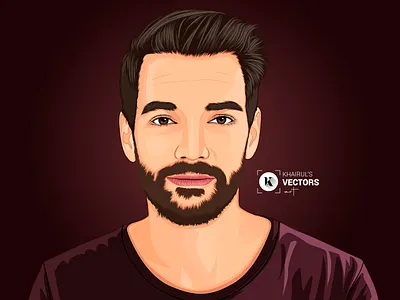 Cartoon Portrait Art cartoon design illustration portrait art portrait illustration typography vector illustration vectorart