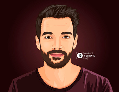 Cartoon Portrait Art cartoon design illustration portrait art portrait illustration typography vector illustration vectorart