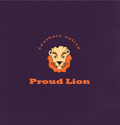 Proud Lion animal art character draw graphic illustration illustrator logo logotype vector vintage