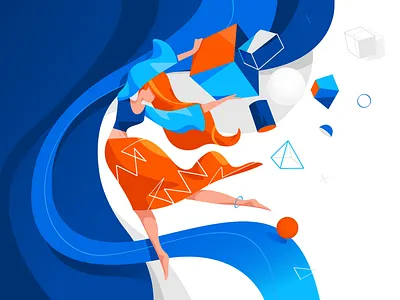 Cornucopia box cool drawing flow gift illustration jump lifestyle open pandora speed paint style