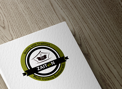 Logo Design | Zaitoon Multi Cuisine Restaurant abudhabi arabic branding cmyk design dribbble foodie graphicdesign gulf illustration logo logodesign multi cuisine olive restaurant restaurant branding restaurant logo uae vector zaitoon