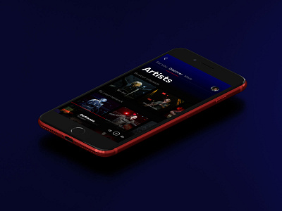 Rock In Rio Streaming App app design rockinrio ui ux