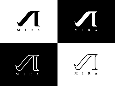 Mira Leather brand brand design branding branding design flat illustrator leather logo logo design logodesign logos vector