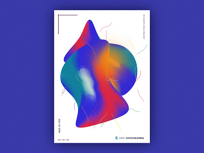 Poster number - Baugasm 3d art adobe photoshop baugasm bauhaus100 challenge design challenge gradient gradient design graphic graphic design graphicdesign illustrator poster poster a day poster art poster challenge poster design