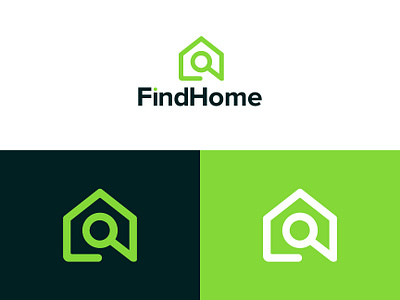 Find Home iconic logo find logo home logo house logo icon logo logo design logofolio logotype maginifier logo modern logo modern logo design search logo