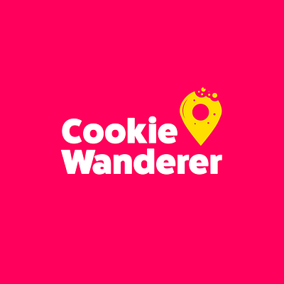 Cookie Wanderer Logo art branding design flat icon illustrator logo vector