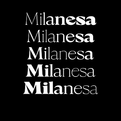 Milanesa variable font. design font sudtipos typeface typography