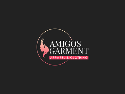 Amigos Garment Logo Design By Faraz Hassan Khan app apparel logo branding business logo design creative design designer designs faraz hassan khan fhk graphic design illustration logo logofolio minimal minimalist design typography ui ux vector