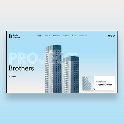 Web UI Inspiration - N. 2 - Architecture architechture architect branding buildings design developement developers hero image hero section illustration inspiration landing landing page offices ui design uidesign web design website website design