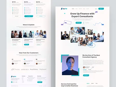 Business Consultation Landing Page Design agency business business consultation consultant digital marketing fmrawuser homepage illustration landing page landing page design minimal service ui uidesigner uiux userexperience ux web design website