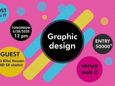 event postar art crative design illustration illustrator logo unique logo vector