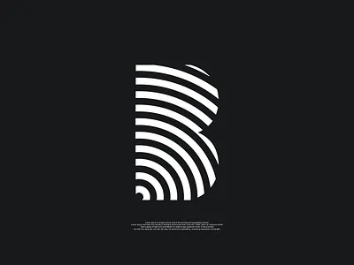 B branding business company design graphicdesign logo logos monogram monogram logo monoline