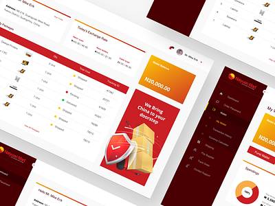 Shipping Platforrm branding delivery delivery app elearning minimal product design shipping web webapp