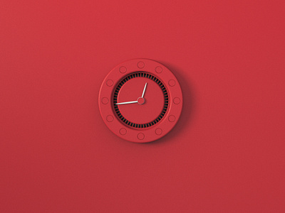 Notice - The Time Piece 3dmodeling concept design industrialdesign minimal product design rendering