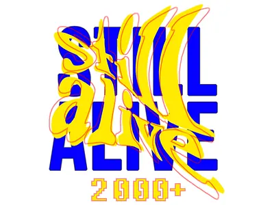 STILL ALIVE LOGO branding design logo logo design typography