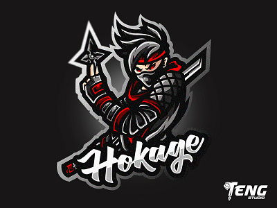 HOKAGE LOGO MASCOT VECTOR ESPORT/SPORT brand branding character design esport fortnite game logo mascot overwatch sport team