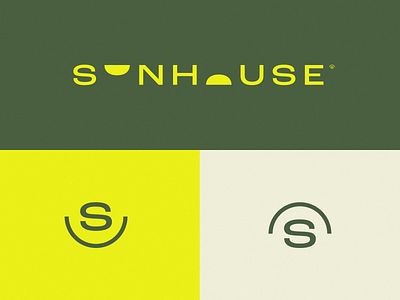 ☀️🏠 ben stafford branding bright cheerful design geometric happy house logo logomark logotype registered sun sunhouse sunny sunrise sunset type