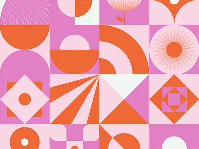 Shapes & Forms Exploration adobe illustrator geometric graphic design illustraion patterns shapes