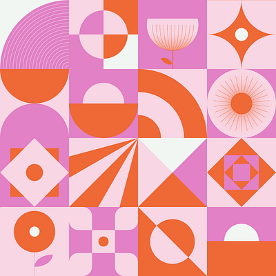 Shapes & Forms Exploration adobe illustrator geometric graphic design illustraion patterns shapes