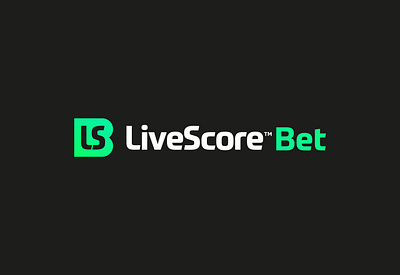 Livescore Bet bet branding design football logo soccer sport symbol vector