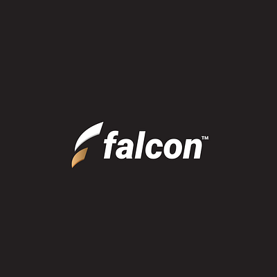 falcon apparel bird clever clothes creative falcon fly logo minimal monogram simple