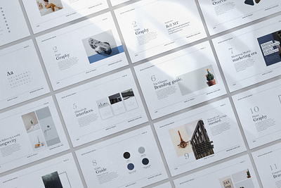 Brand Guidelines agency brand branding client color palate creative design guideline guidelines layout minimal minimalist moodboards packaging page photography print project proposal typography