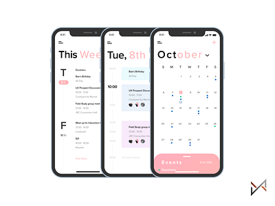 Calendar Redesign calendar calendar app calendar design calendar ui design ui uiux user experience user interface design userinterface ux