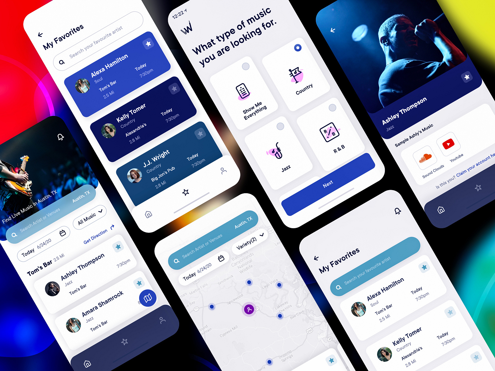 Event App Ui Design by Vedik Technologies on Dribbble