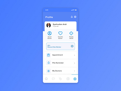 Clinic UI design figma mobile mobile ui ui uiux ux