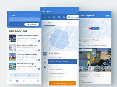 SIMA Asset Management System app asset management design property ui ux web