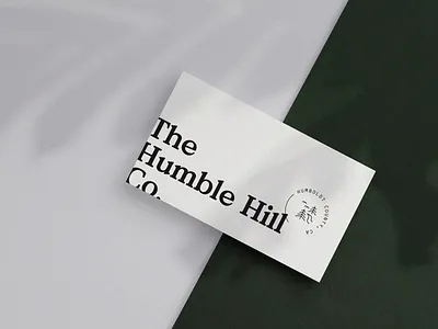 The Humble Hill Co. — N˚001 after effects brand identity branding business card california cannabis identity logo logo design motion visual identity wordmark