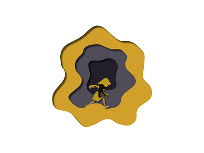 Papercut - Little Nightmares branding design flat game game art little nightmares paper paper art papercut vector